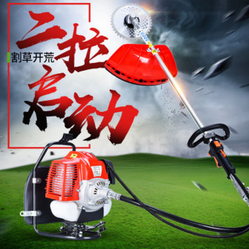割草機四沖程背負式汽油割灌機側(cè)掛式除草機農(nóng)用水稻收割機家用