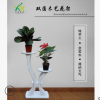 防腐木花架 防腐木置物架 多層花架 多肉花盆木托 盆景架