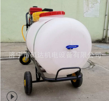 車輛清洗手推式噴霧機 養(yǎng)殖消毒打藥機 400L農(nóng)田農(nóng)藥打藥桶