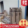 供應仿古拴馬樁石獅子貔貅神獸價格 青石yuanyi做舊鎮宅石雕擺件