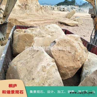 產(chǎn)地直銷園林草坪綴石 奇石　T132