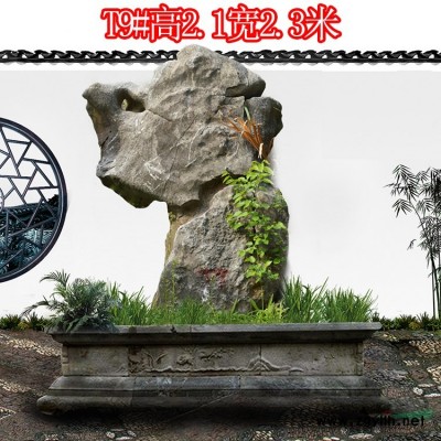 桐廬和諧園林風景石 產地 各規格老石板鋪路石