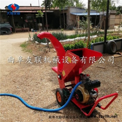 修剪廢棄果木樹枝粉碎機 暢銷景區(qū)道路養(yǎng)護碎枝機 多功能枝條破碎機