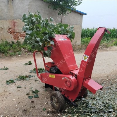 汽油臥式樹枝粉碎機 果園使用葡萄藤粉碎機 廢木粉碎回收切枝機1