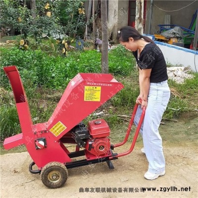 移動(dòng)式林業(yè)·果木樹枝粉碎機(jī) 果園綠化碎枝機(jī) 柴油式樹枝樹干粉碎機(jī)