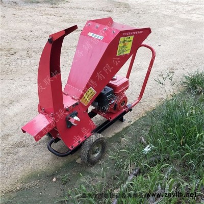 園林果園雜枝粉碎機 臥式葡萄藤條粉碎機 樹皮桑樹樹枝粉碎還田機4