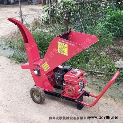 小區(qū)綠化樹(shù)枝柳條粉碎機(jī)可移動(dòng)柴油機(jī)粉碎機(jī)木頭木屑鋸末粉碎機(jī)